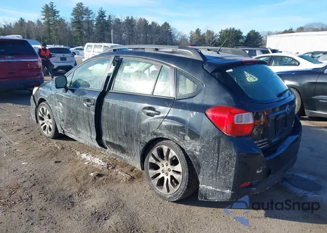 2013 Subaru Impreza 2.0I Sport Premium из США, поврежденный, VIN JF1GPAL6XD1897365